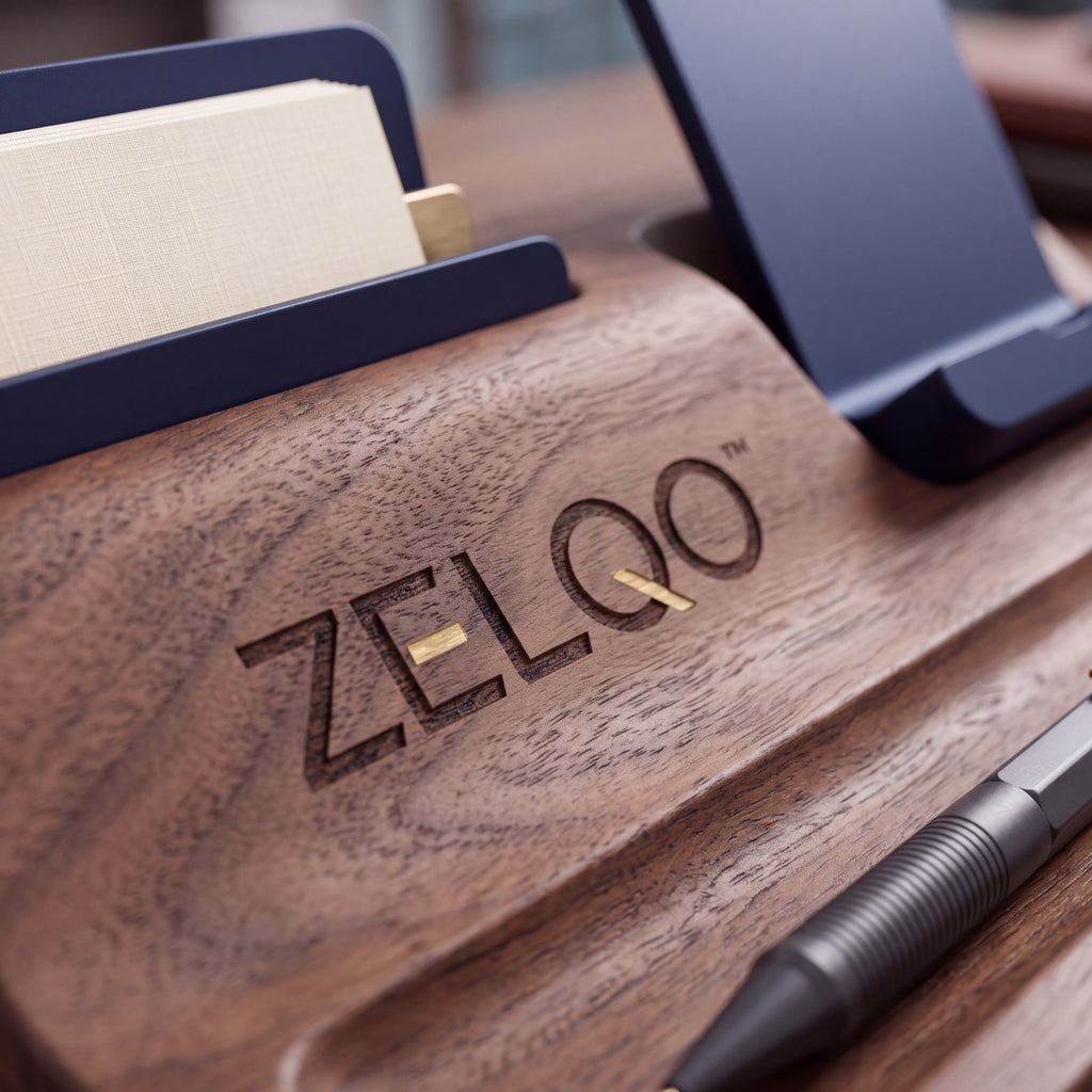 ZELQO™ Levitation Hub ✨ Magnetic Floating Desk Organizer & Pen Dock – Minimalist Non-Electric Desktop Stand